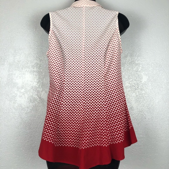 KNAPP STUDIO red white polka dot hombre sh… - Picture 7 of 13